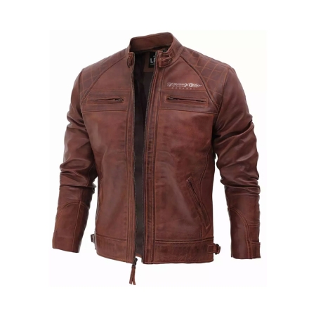 Men Motorcycle Leather Jackets